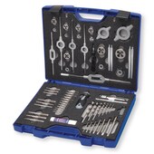 Hand- und Maschinengewindebohrer-Sortiment, 61-teilig